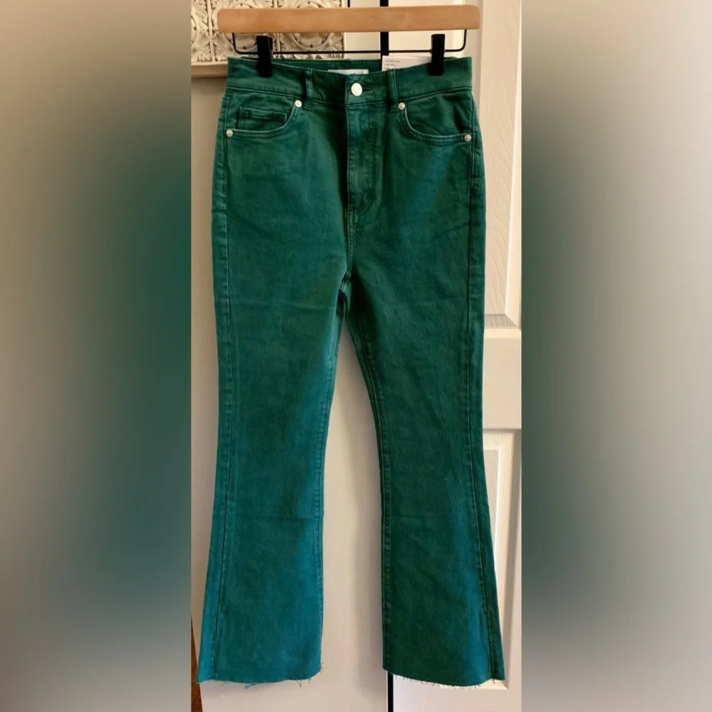 Loft Women's Petite Fresh Cut High Rise Slim Flare Jeans NWT - 26/2 Petite